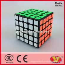 2015 Saling chaud Moyu Huachuang 5 couches Magic Speed ​​Cube Jouets éducatifs Emballage en anglais pour promotion